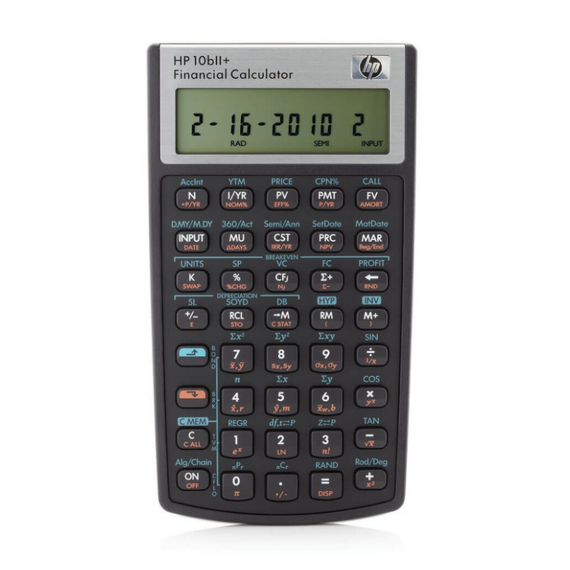 HP 10BII+